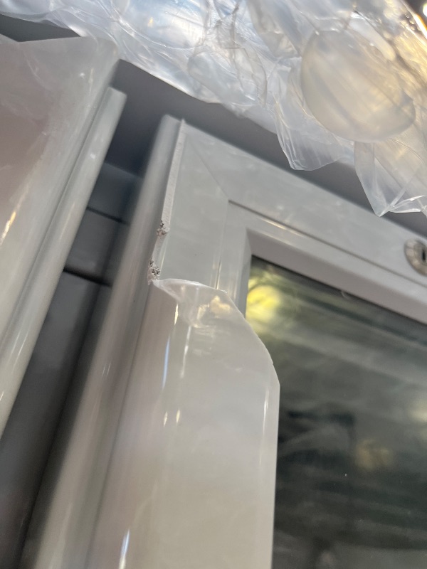 Photo 1 of ECEVT Commercial Refrigerator - 40 Cu.Ft, 3 Glass Doors, White