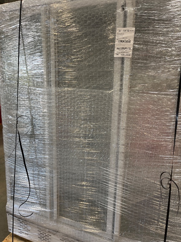 Photo 1 of ECEVT Commercial Refrigerator - 40 Cu.Ft, 3 Glass Doors, White