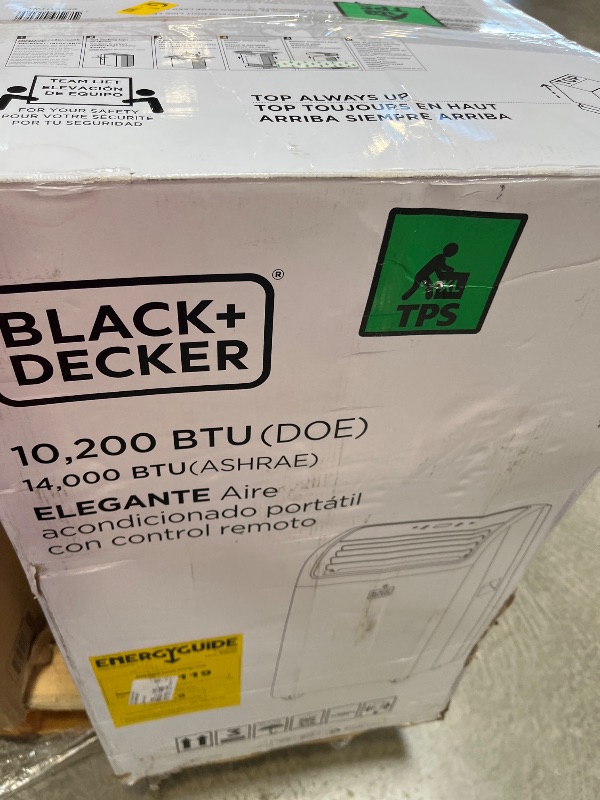 Photo 1 of BLACK+DECKER Smart Portable Air Conditioner, 14,000 BTU