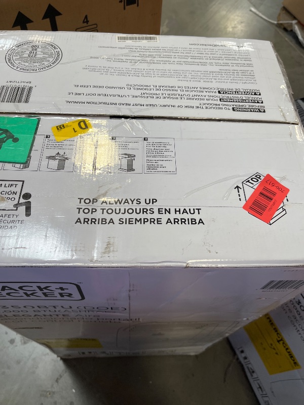 Photo 1 of BLACK+DECKER Smart Portable Air Conditioner, 12,000 BTU, BPACT12WT, White