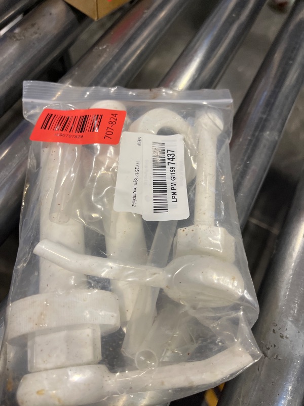 Photo 1 of Hyparade Syrup Pumps, 2-Pack, White