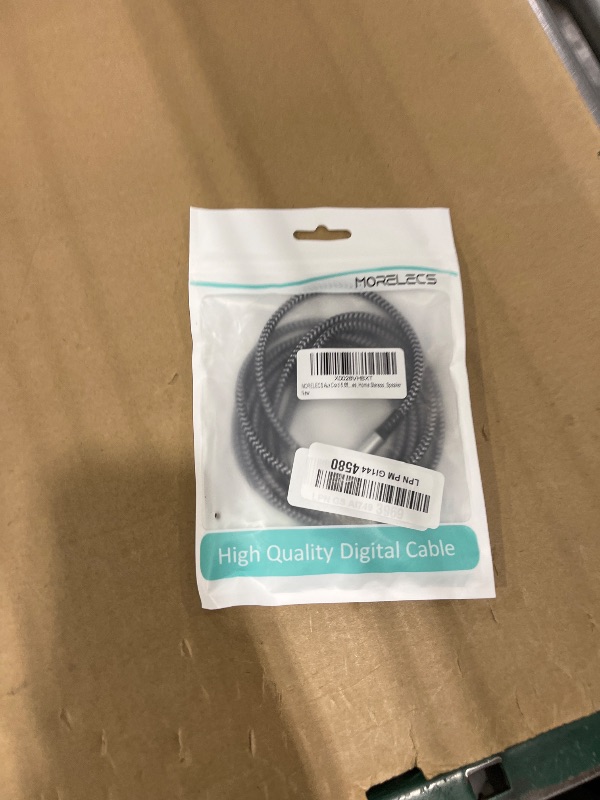 Photo 1 of MORELECS 6.6ft 3.5mm Aux Cable