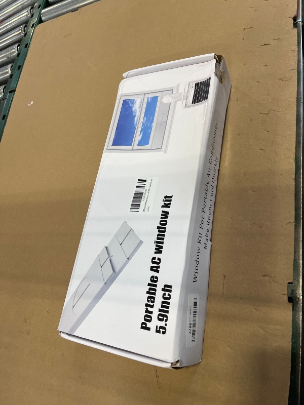 Photo 1 of NWESTUN Portable Air Conditioner Window Kit - 5.9" Hose