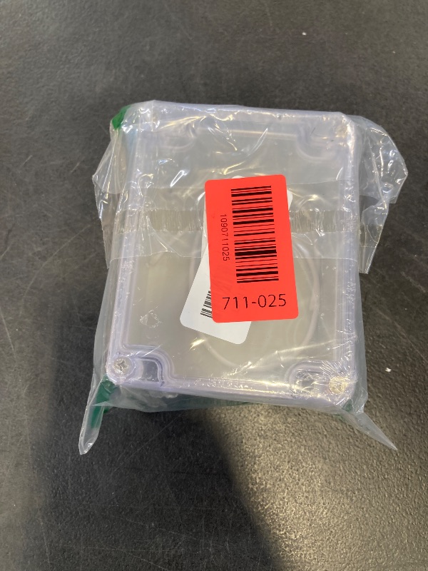 Photo 1 of LeMotech ABS Junction Box IP65 Waterproof Clear Cover 4.53" x 3.54" x 2.16"