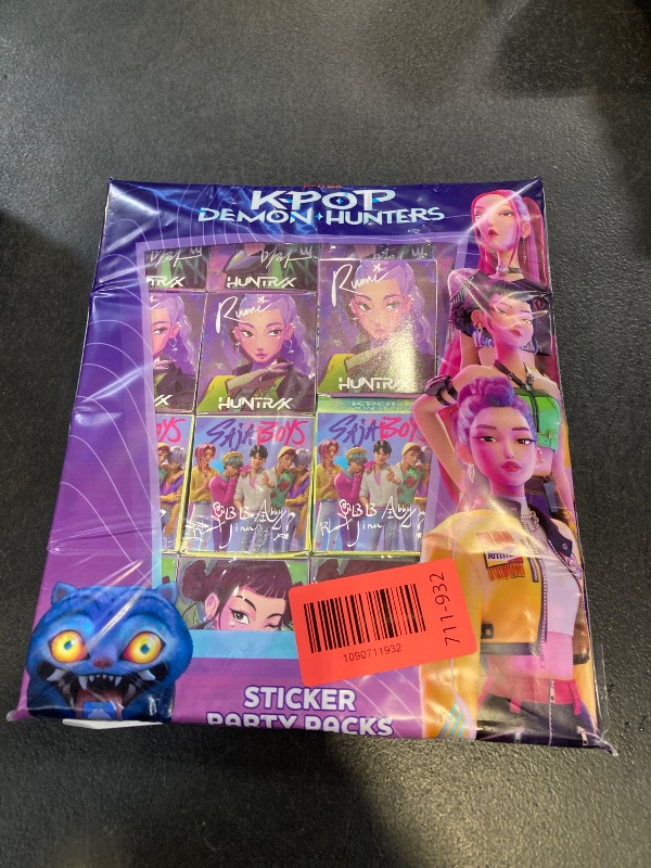 View 2 of Horizon Group USA Sticker Party Packs, Kpop Demon Hunters