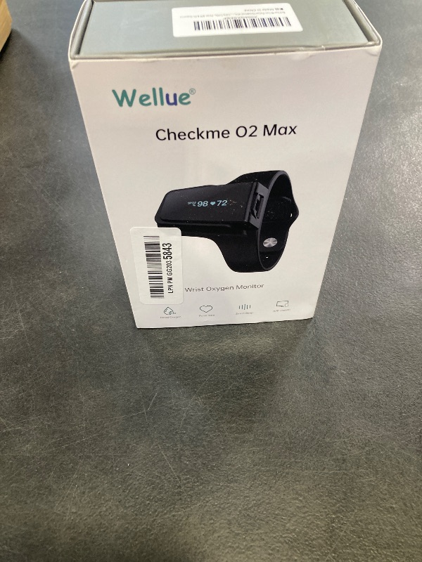 Photo 1 of Wellue Wrist Pulse Oximeter, Continuous SPO2 & HR Monitor