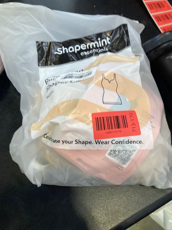 Photo 1 of XL- SHAPERMINT Sweetheart Shapewear Tank Top Cami with Built-In Bra for Women