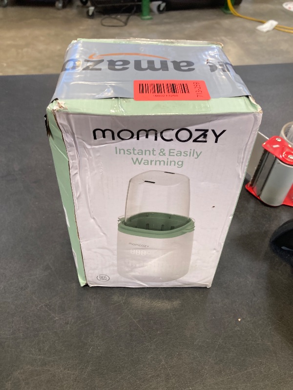 View 2 of Momcozy Bottle Warmer - Green/White
