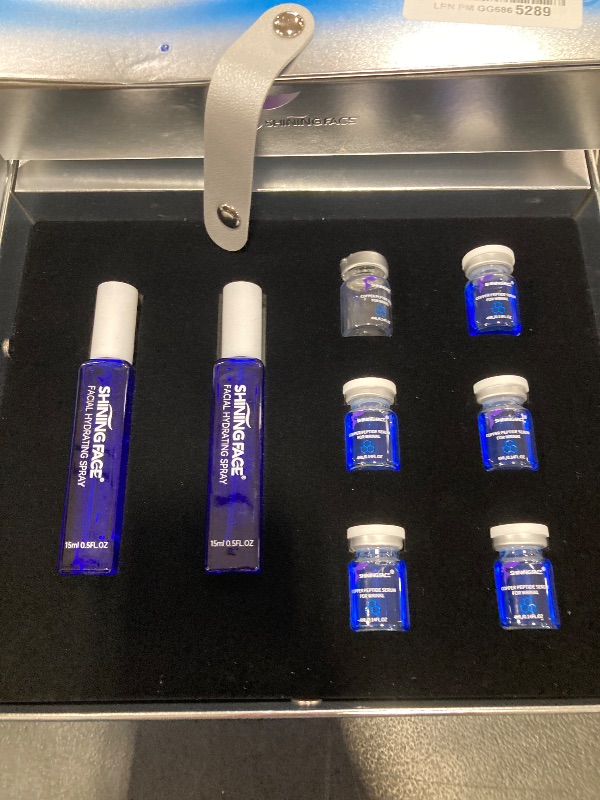 Photo 1 of Micro-Infusion System for Face&Neck- 0.25mm Facial Stamp with Hydrating Spray and Blue Copper Peptide for Anti-Wrinkle&Firmer-looking,Easy 5-Minute At Home,Facial Kit for All Skin Types-3Month Supply