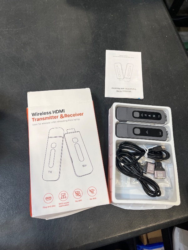 Photo 1 of ATEGESE Wireless HDMI Transmitter and Receiver 4K