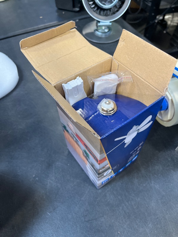 Photo 1 of ASALL Socket Fan Light with Remote, 16.54" Diameter
