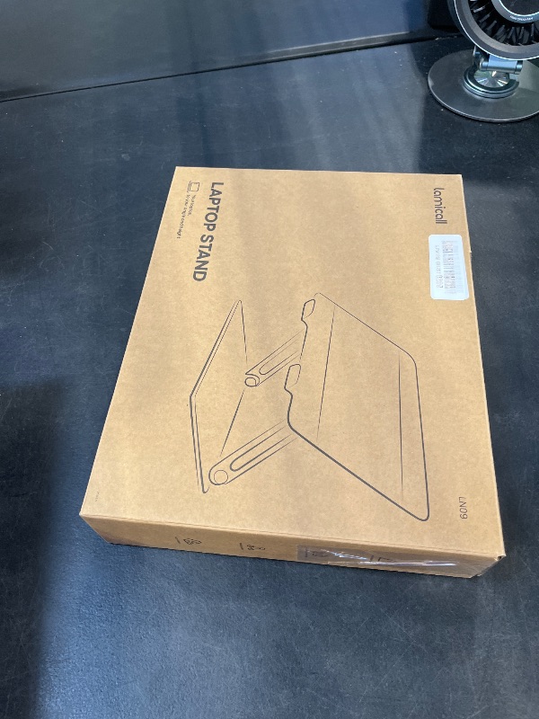 Photo 1 of Lamicall Aluminum Laptop Stand for Desk for MacBook Air Pro Neo 10-17.3''