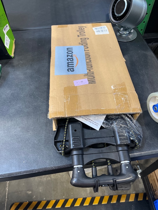 Photo 1 of Vsaikeo Small Folding Hand Truck Dolly with 2 Wheels, Foldable Luggage Cart