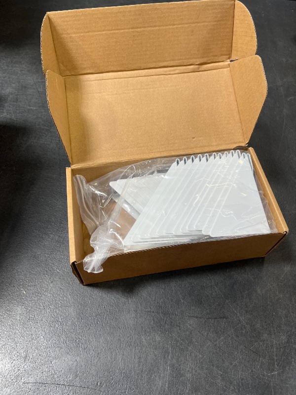Photo 1 of Morningro Aluminum Gutter Wedges, White, 25pcs