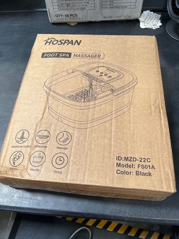 Photo 1 of HOSPAN Collapsible Foot Spa with Heat and Massage