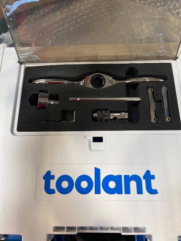 Photo 1 of toolant 127-Piece Metric & SAE Ratcheting Tap and Die Set