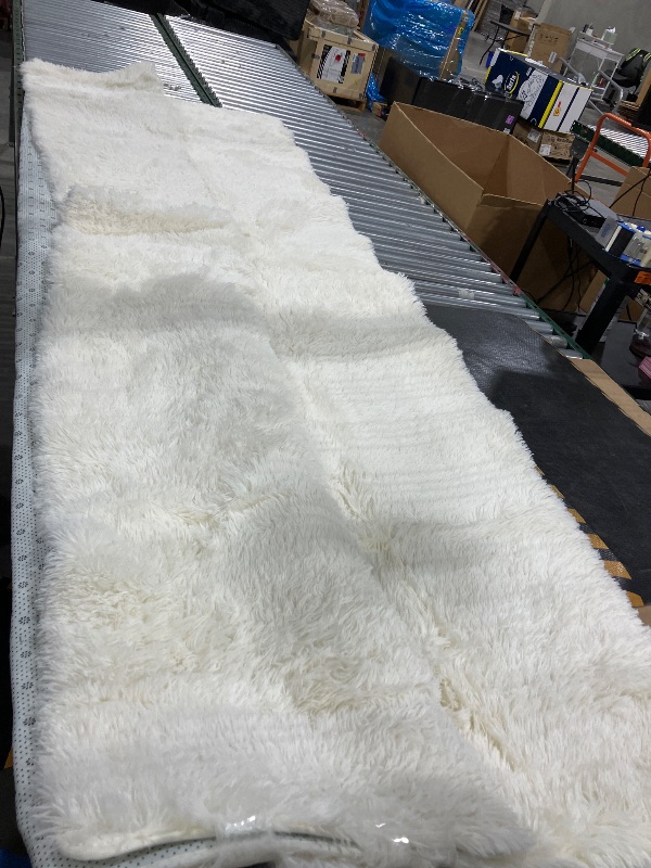 View 2 of Chewoo Large Area Rug - Minimalist Modern Shag, 6' x 9'
