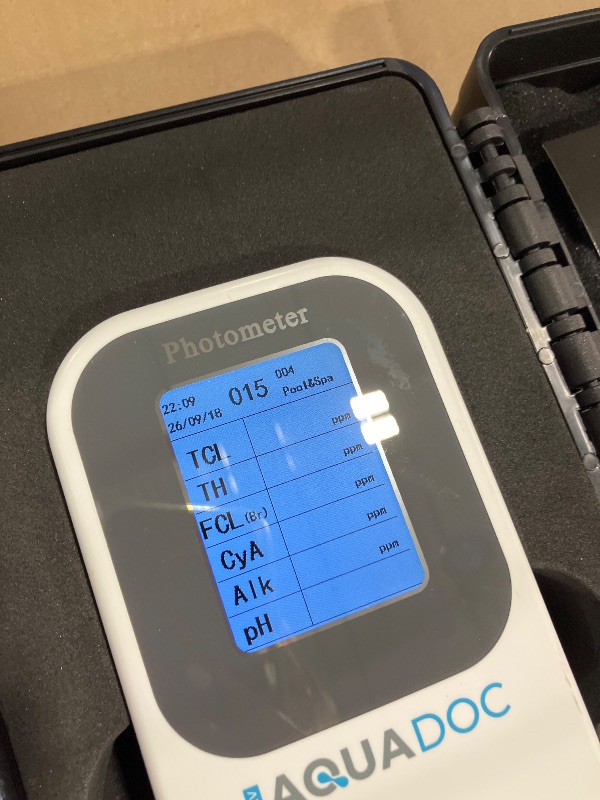 Photo 1 of MAV AquaDoc Eagle Ray Digital Spa Water Test Kit
