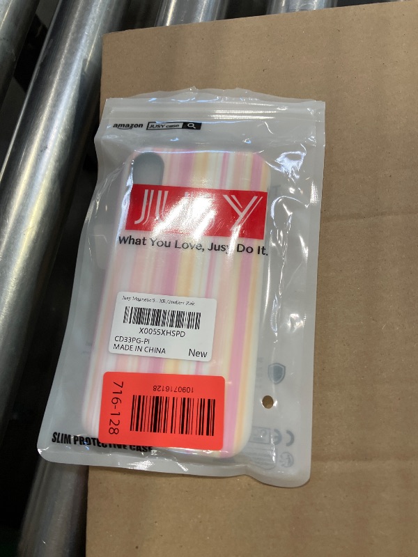 Photo 1 of Jusy Magnetic Striped Case for iPhone XR