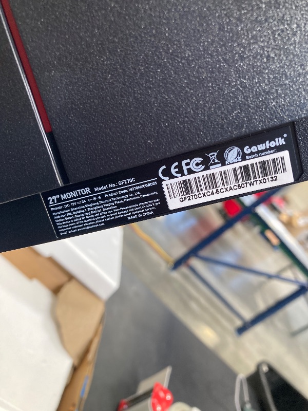 View 6 of Gawfolk 27" Curved Gaming Monitor