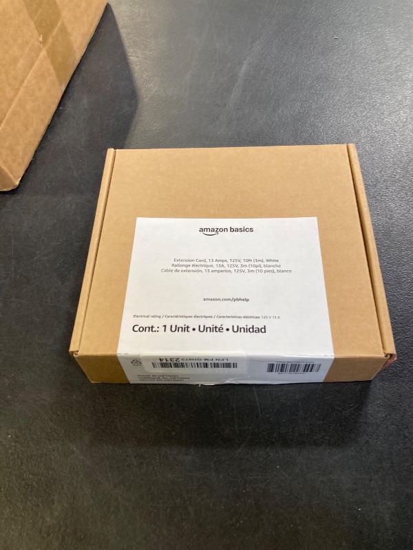 View 2 of Amazon Basics 10 Ft Extension Cord
