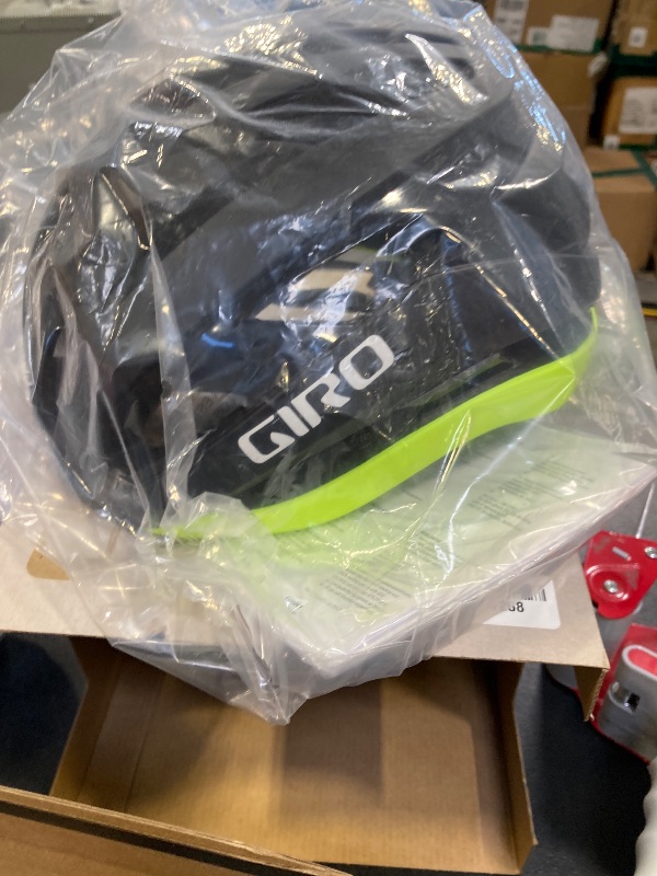 View 2 of Giro Cielo Mips Adult Road Bike Helmet - Matte Black/Highlight Yellow, Large
