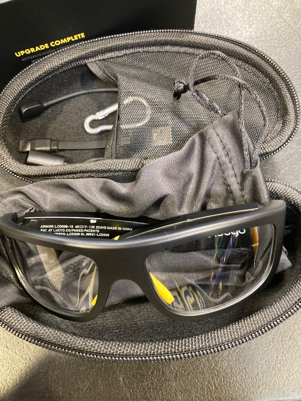 View 3 of Lucyd Armor Bluetooth Safety Glasses