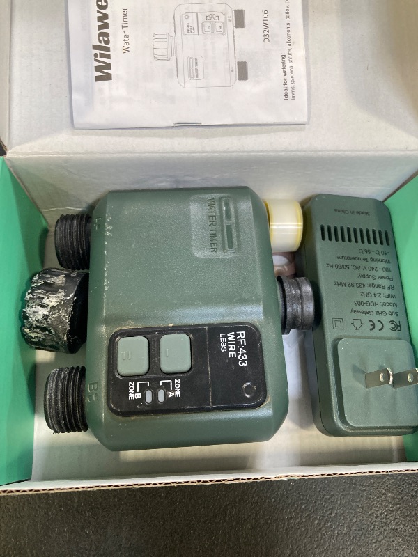 View 3 of WILAWELS WiFi Water Timer 2 Zone