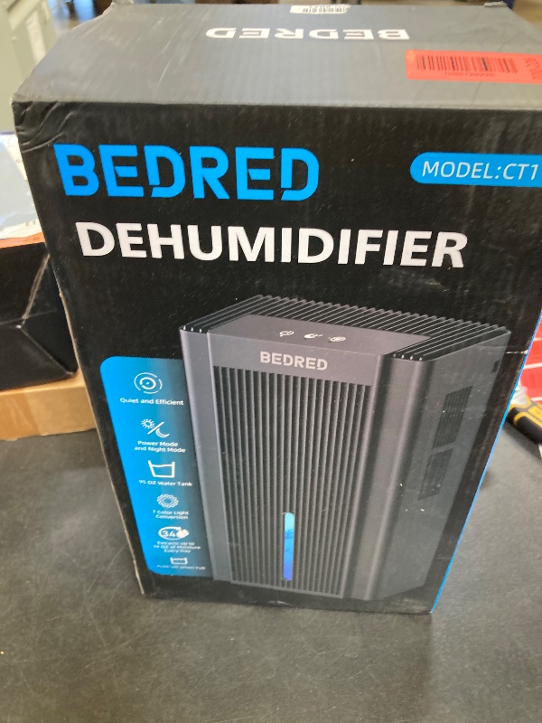 Photo 1 of BEDRED Dehumidifier with 7-Color Light