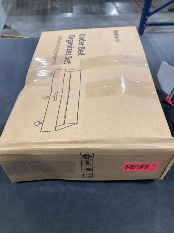 View 2 of KitHero Under Bed Storage with Wheels (2 Pack)
