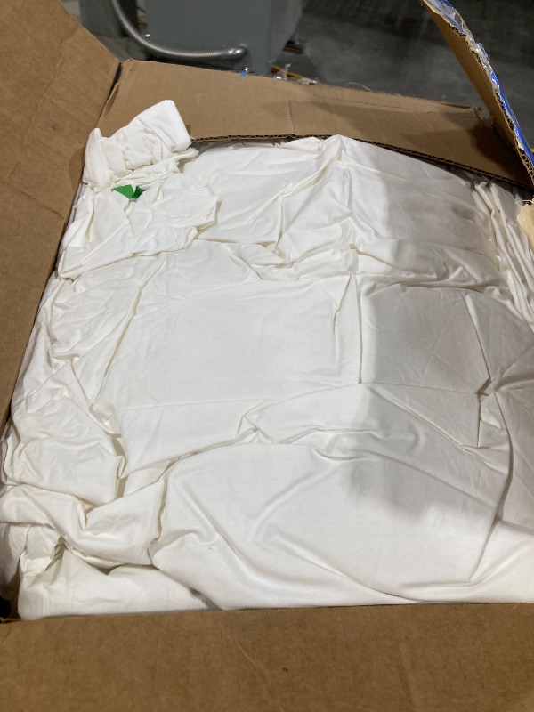 View 3 of APSMILE Lightweight Down Comforter Oversized Queen Ivory White