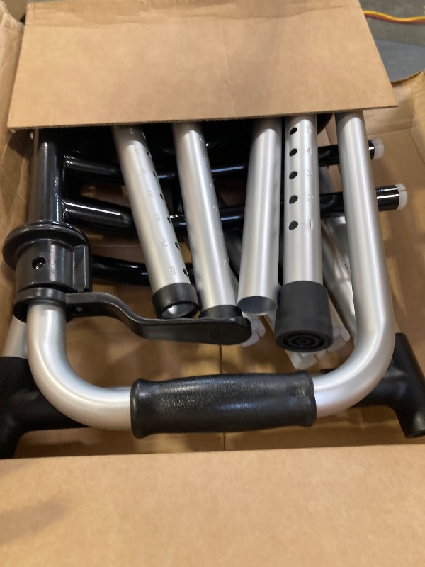 View 3 of Loyoda Adjustable Aluminum Folding Walker