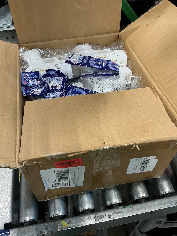 View 2 of 24 Pack White Bubble Guns for Wedding