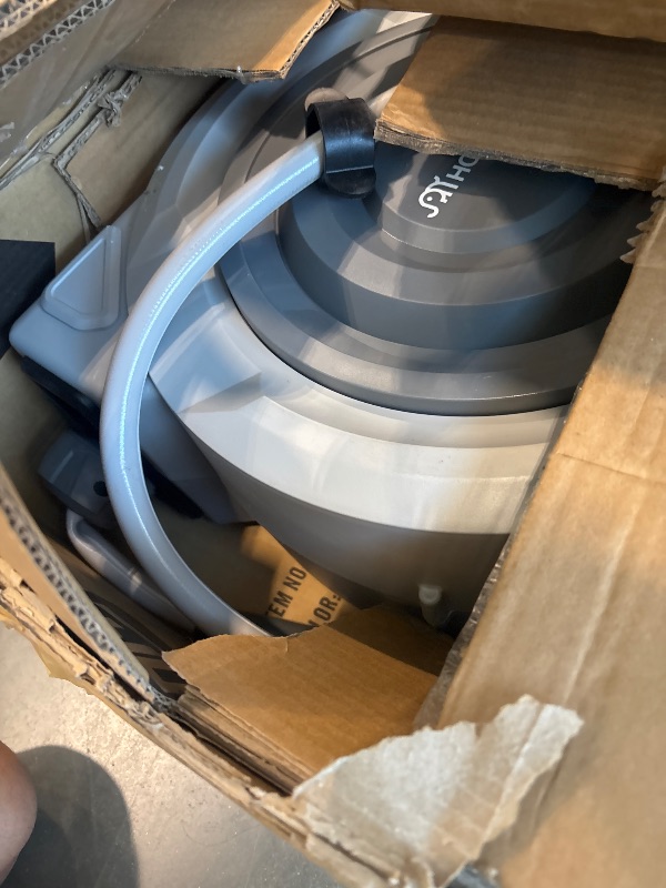 View 3 of *** Parts missing, nozzle missing ***HOZEREEL 5/8" x 72 FT Retractable Garden Hose Reel
