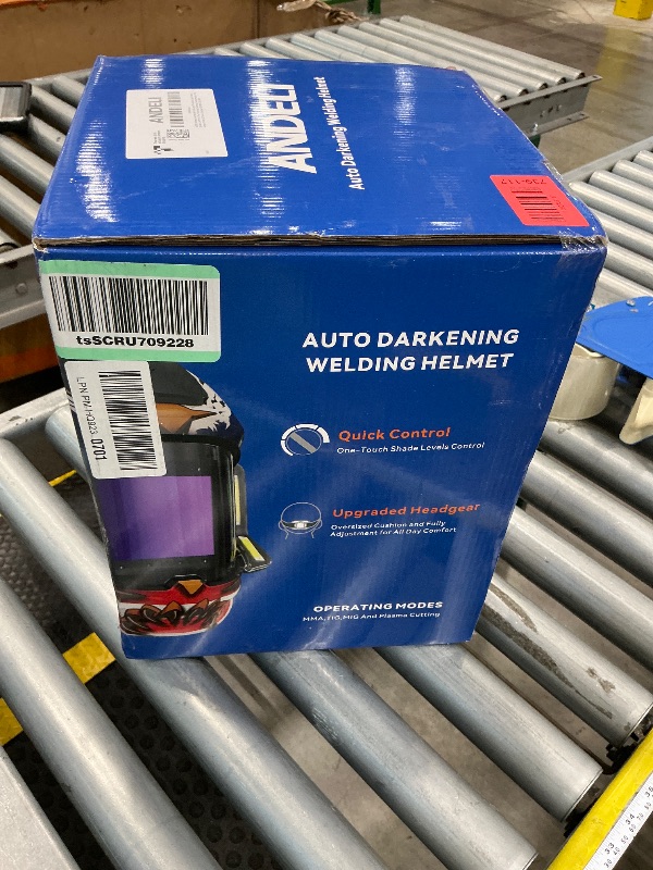 View 2 of ANDELI Auto Darkening Welding Helmet with Light