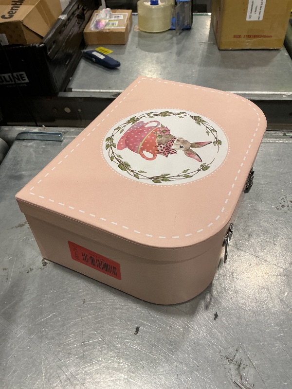 View 2 of [MISSING PARTS] iAOVUEBY Princess Tea Party Set with Dessert Carrying Case
