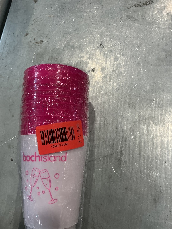View 1 of 12 pink assorted reusable cups