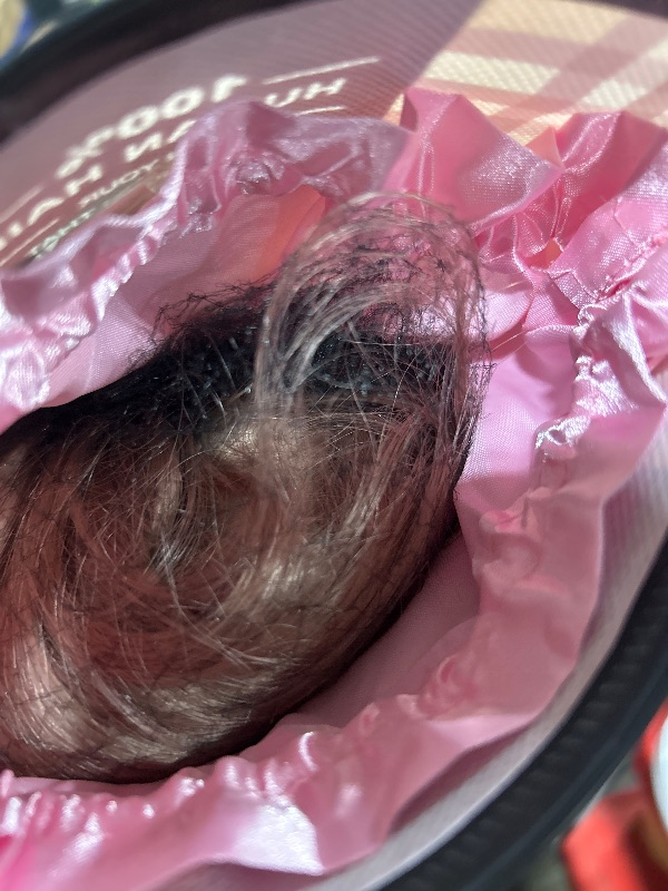 View 2 of Alepop Ash Blonde Body Wave Human Hair Wig