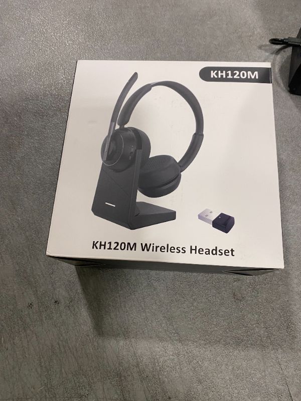 View 2 of PrancyBt Wireless Headset with Noise Cancelling Mic