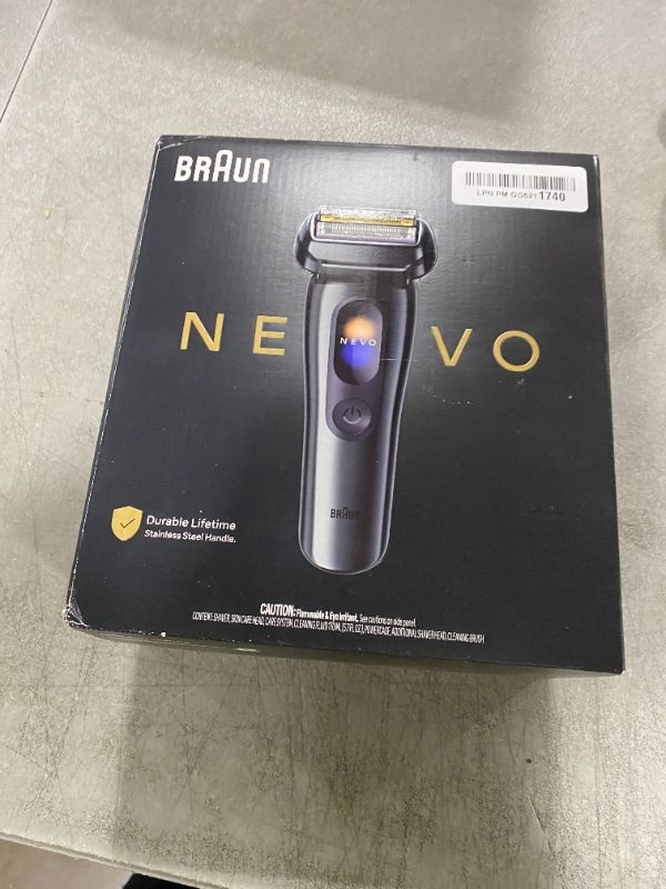 Photo 1 of Braun NEVO Men's Electric Shaver with AeroTouch Technology