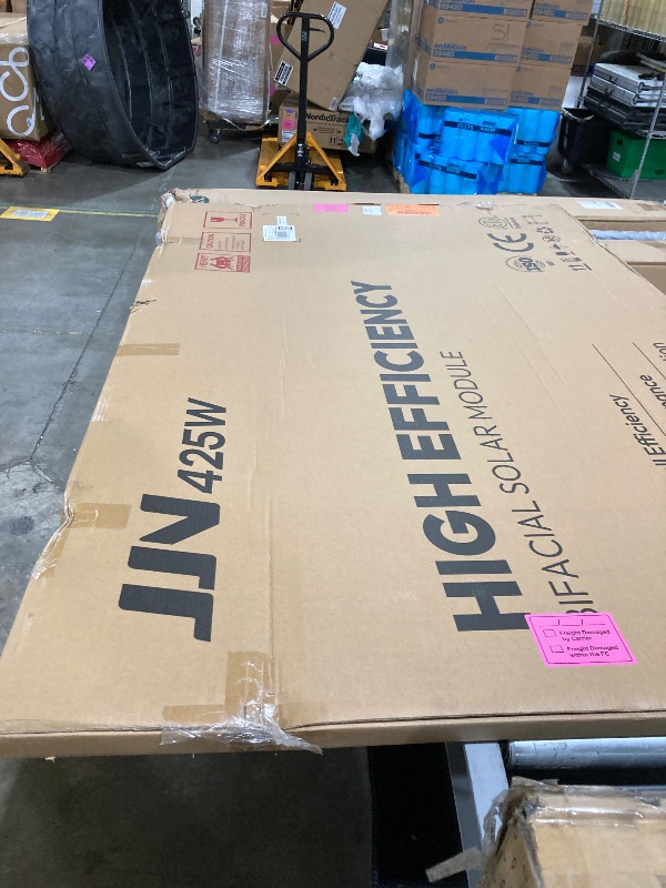 View 2 of JJN 425W Bifacial Solar Panel