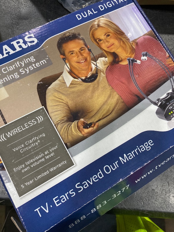Photo 1 of TV Ears Improved Dual Digital Wireless Headset System - Model 11841