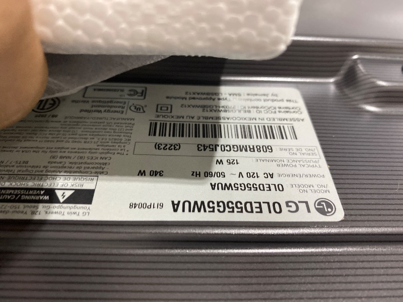 Photo 1 of LG 55" OLED evo AI 4K G5 Smart TV