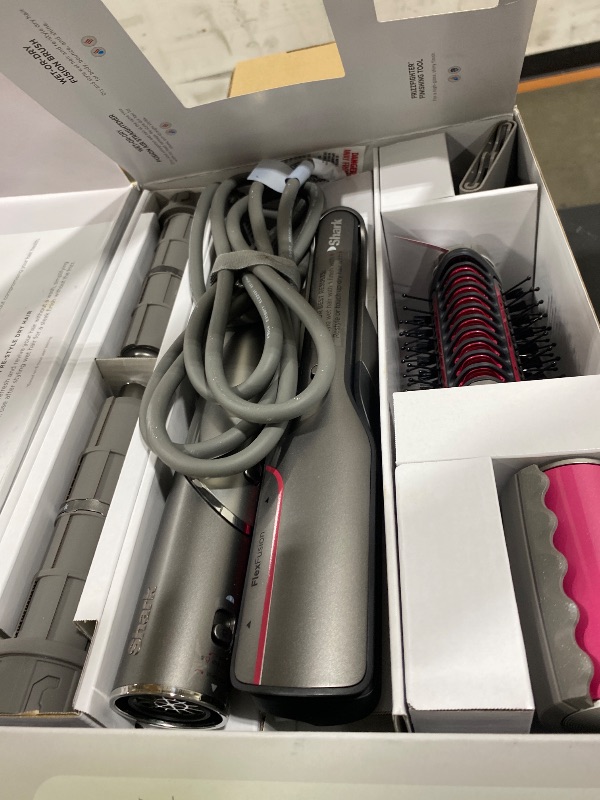 View 2 of Shark FlexFusion Ceramic Air Styler (HD651S) - Java Metallic