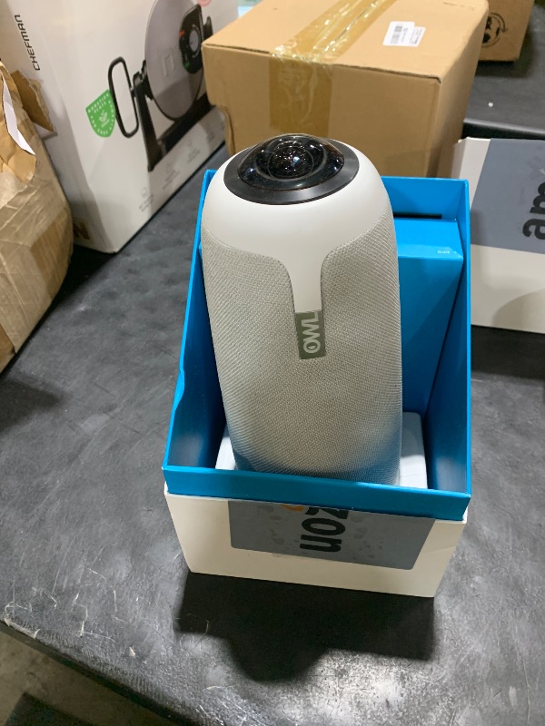 Photo 1 of Meeting Owl Pro - 360-Degree, 1080p HD Smart Video Conference Camera, Microphone, and Speaker (Automatic Speaker Focus & Smart Zooming and Noise Equalizing)