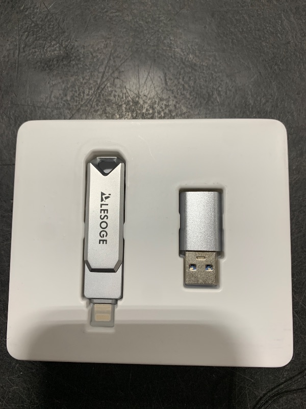 Photo 1 of LESOGE 512GB MFi Certified Flash Drive