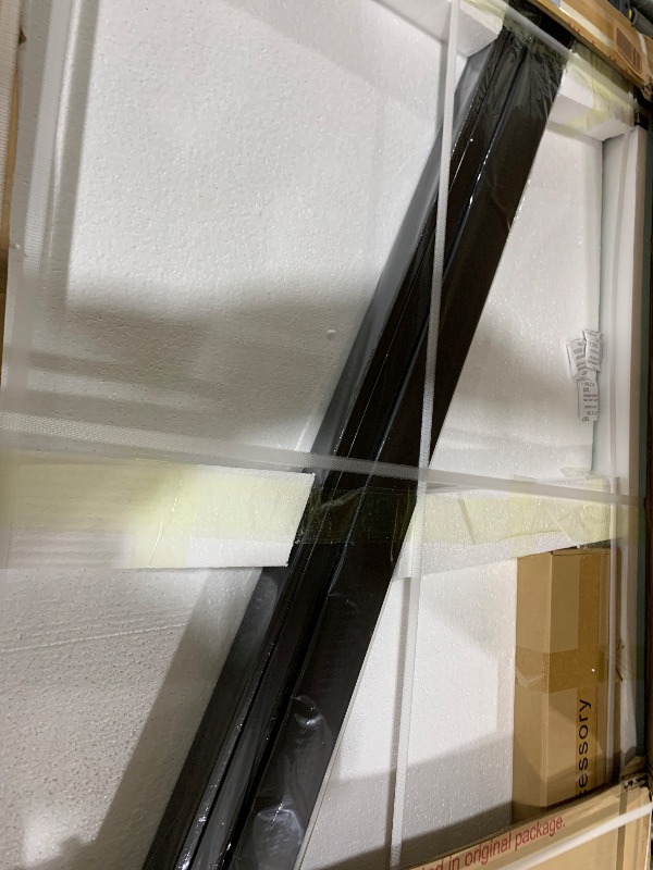 View 3 of Double Sliding Frosted Glass Shower Door, 6mm Glass, 56-60 in W x 72 in H