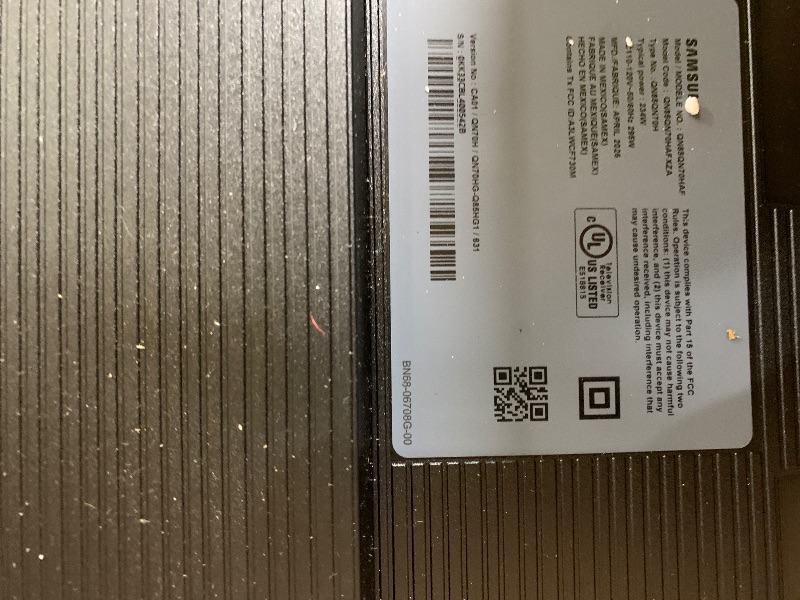 Photo 1 of Samsung 85-Inch Class Neo QLED QN70F 4K Mini LED Smart TV (2025 Model) NQ4 AI Gen2 Processor, Quantum Matrix Technology Slim, Motion Xcelerator 144Hz, Samsung Vision AI, Alexa Built-in