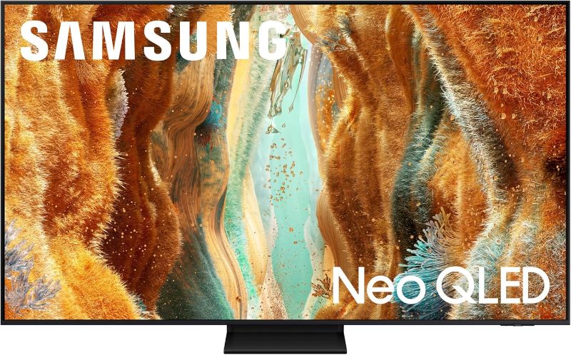 Photo 1 of Samsung 85-Inch Class Neo QLED QN70F 4K Mini LED Smart TV (2025 Model) NQ4 AI Gen2 Processor, Quantum Matrix Technology Slim, Motion Xcelerator 144Hz, Samsung Vision AI, Alexa Built-in