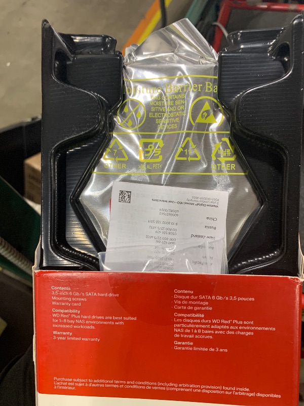 View 3 of Western Digital 12TB WD Red Plus Internal Hard Drive
